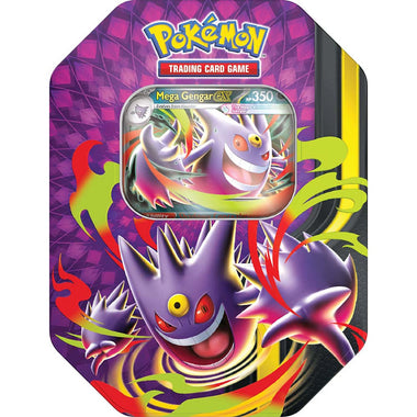 Pokémon TCG: Mega Moonlit Tin Mega Gengar ex (Cartas en Inglés)