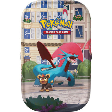 Pokèmon TCG: Lumiose City Mini Tin Salamence & Litleo (Cartas en Inglés)