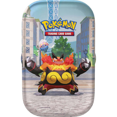 Pokèmon TCG: Lumiose City Mini Tin Emboar & Inkay (Cartas en Inglés)