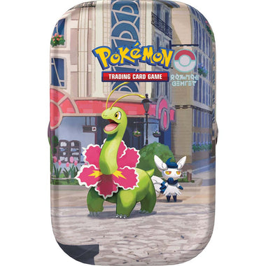 Pokèmon TCG: Lumiose City Mini Tin Meganium & Meowstic (Cartas en Inglés)