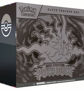 Pokémon TCG: Mega Evolution ME05 - Pitch Black Elite Trainer Box (Cartas en Inglés)