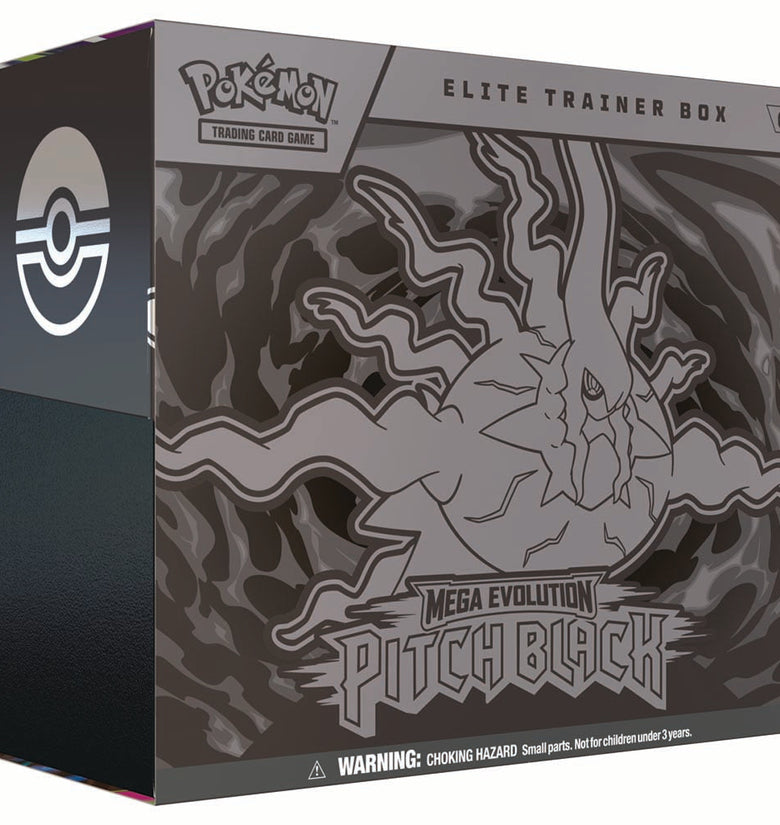 Pokémon TCG: Mega Evolution ME05 - Pitch Black Elite Trainer Box (Cartas en Inglés)