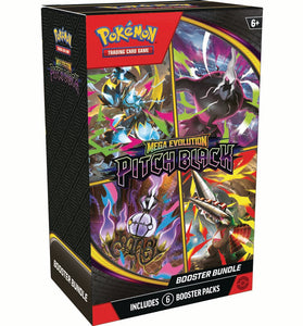 Pokémon TCG: Mega Evolution ME05 - Pitch Black Booster Bundle (Cartas en Inglés)