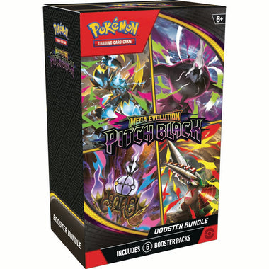 Pokémon TCG: Mega Evolution ME05 - Pitch Black Booster Bundle (Cartas en Inglés)
