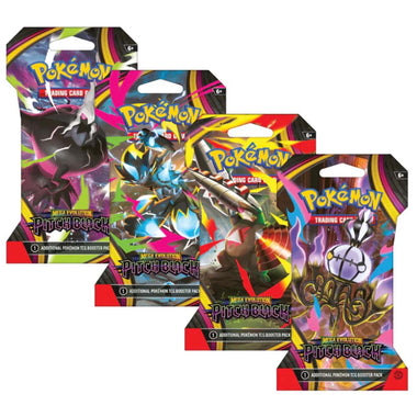 Pokémon TCG: Mega Evolution ME05 - Pitch Black Sleeved Booster Pack (Cartas en Español)