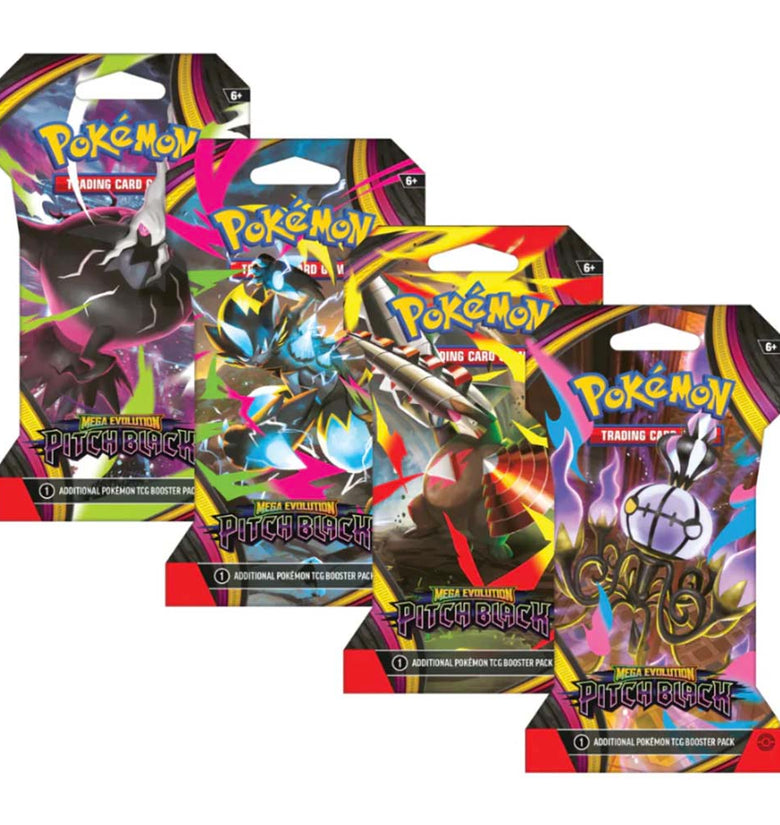 Pokémon TCG: Mega Evolution ME05 - Pitch Black Sleeved Booster Pack (Cartas en Español)