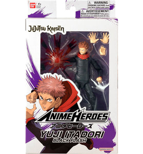 Yuji Itadori Black Flash 6.5” – Anime Heroes Jujutsu Kaisen 36980