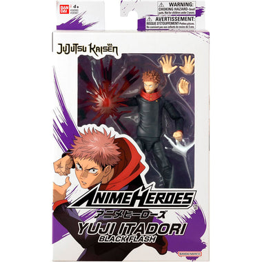 Yuji Itadori Black Flash 6.5” – Anime Heroes Jujutsu Kaisen 36980