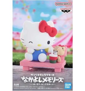 Banpresto - Sanrio Characters Nakayoshi Memories Hello Kitty & Cinnamoroll (A: Hello Kitty)