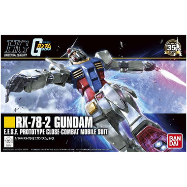 HGUC Gunpla 35th Revive RX-78-2 Gundam - E.F.S.F. Prototype Close-Combat Mobile Suit