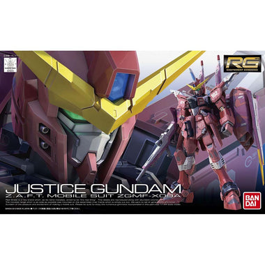 Bandai Hobby No.09 Justice Gundam Seed 1/144-Real Grade