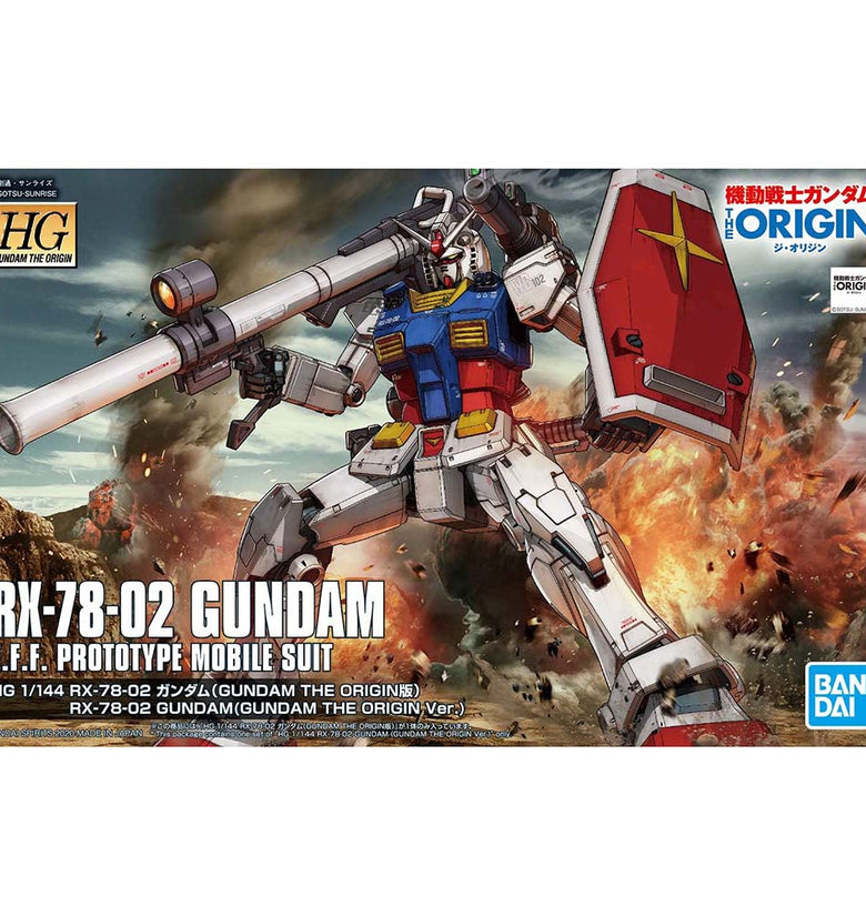 Bandai Hobby HG 1/144 Rx-78-02 Gundam The Origin Version