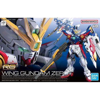 Bandai Spirits RG Wing Gundam Zero 1/144 – Real Grade Model Kit Gunpla