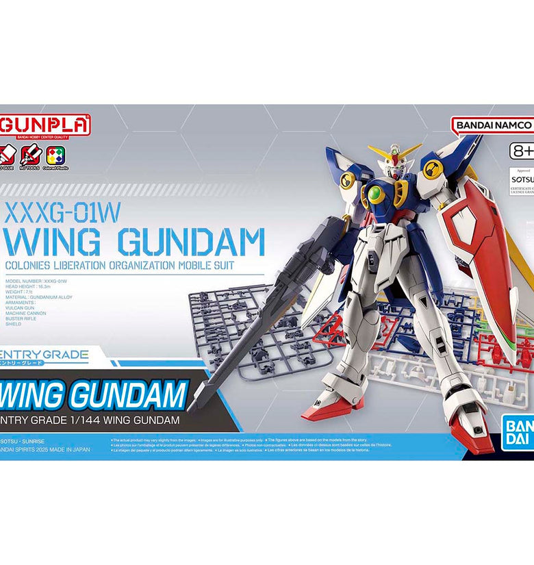 Bandai Spirits Mobile Suit Gundam Wing #35 – Wing Gundam RG 1/144 Model Kit