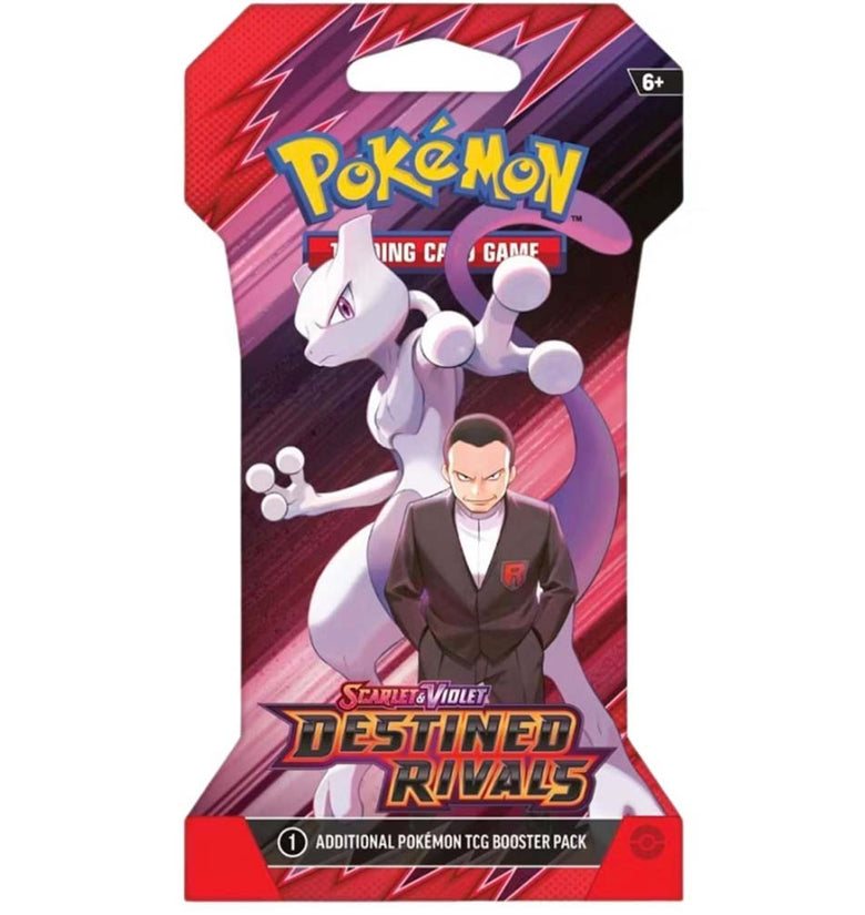 Pokémon TCG: Scarlet & Violet Rivales Predestinados - Giovanni & Mewtwo