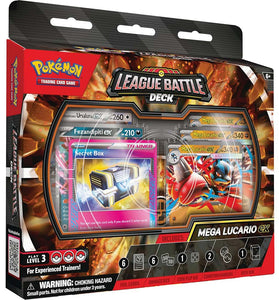 Pokémon TCG: Mega Lucario EX League Battle Deck 2026 (Cartas en Inglés)