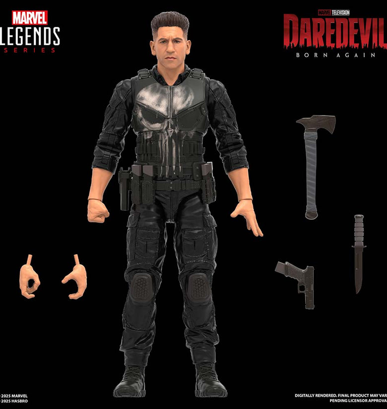 Marvel Legends Series Daredevil: Born Again Punisher G0581