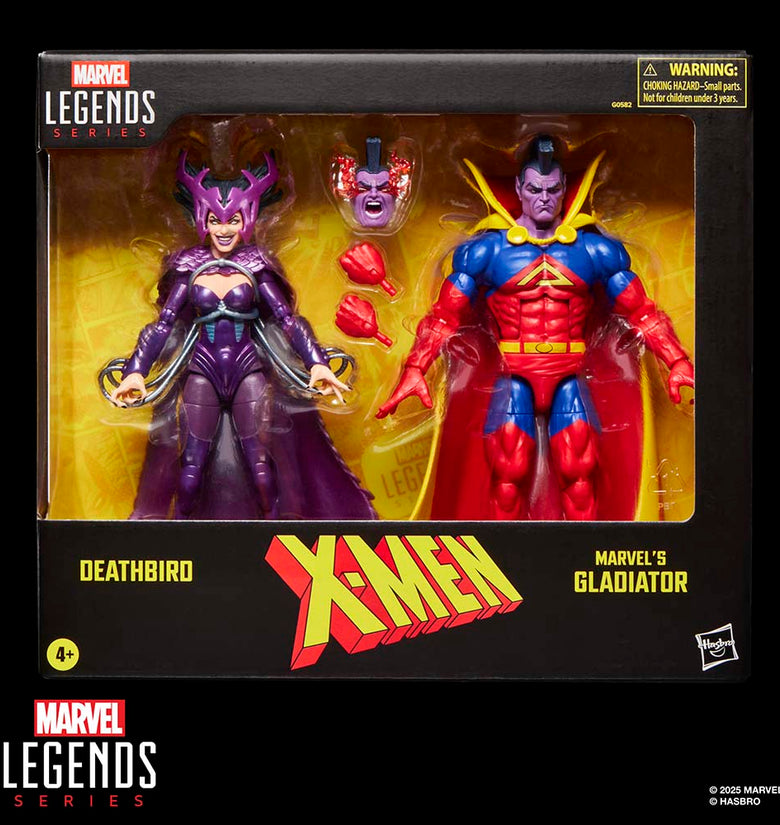 Marvel Legends Series X-Men Deathbird & Marvel’s Gladiator