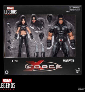 Marvel Legends Series X-Force X-23 & Warpath G0604