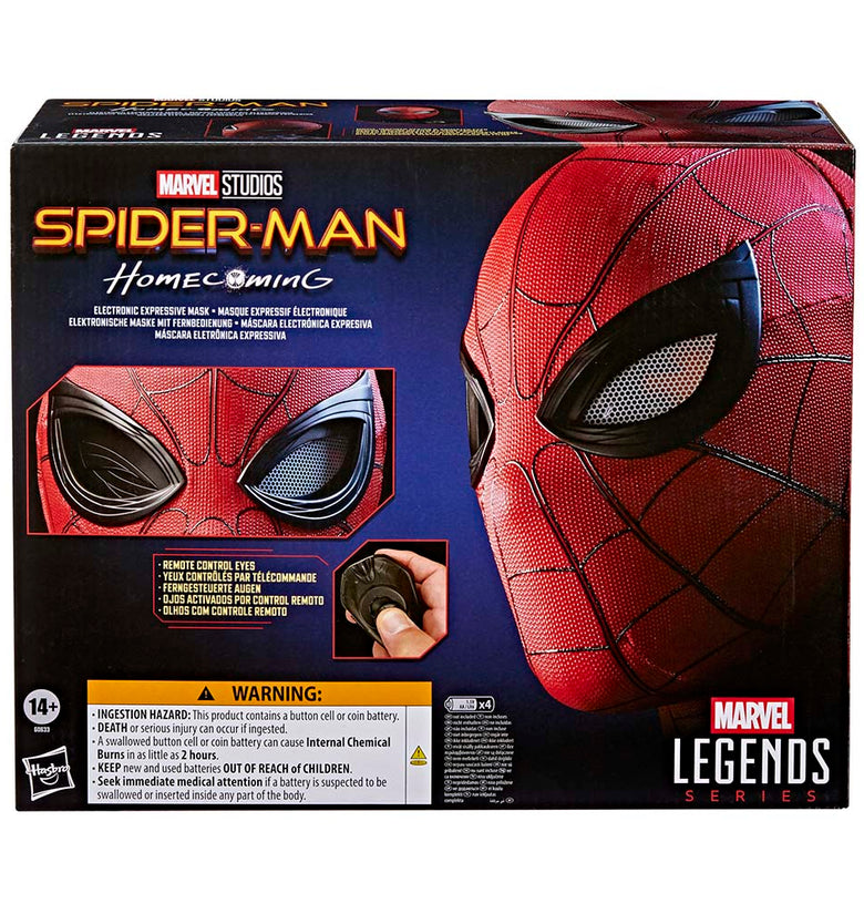 Marvel Legends Series Spider-Man Máscara electrónica expresiva G0633
