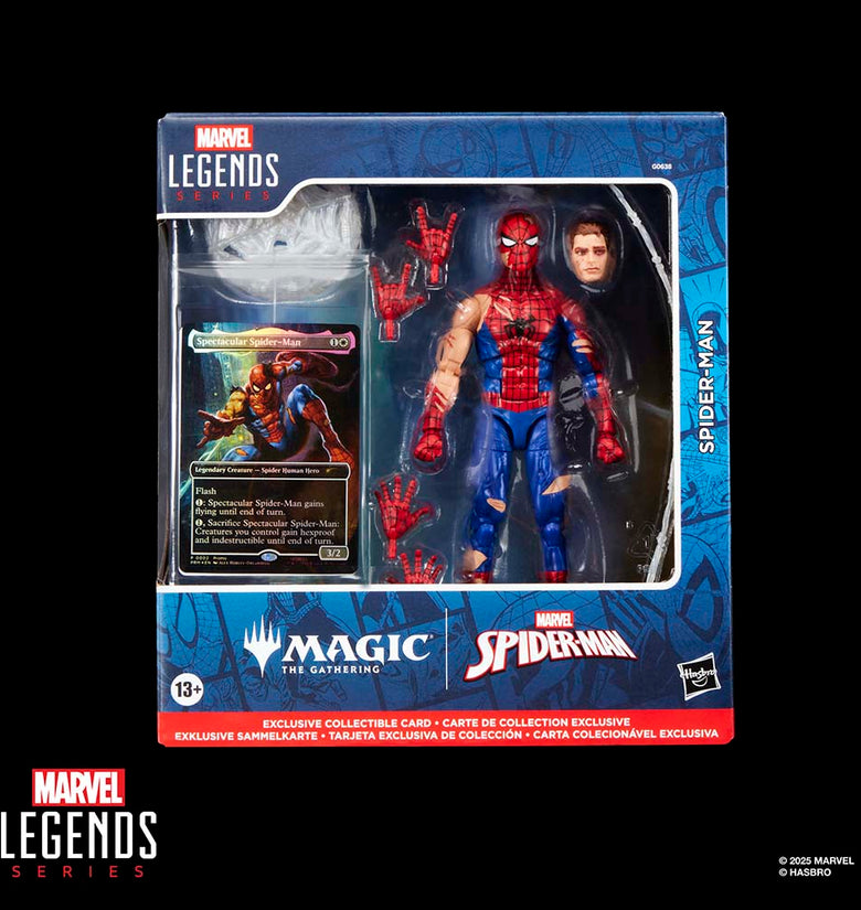 Marvel Legends Series Magic: The Gathering Battle-Damaged Spider-Man G0638