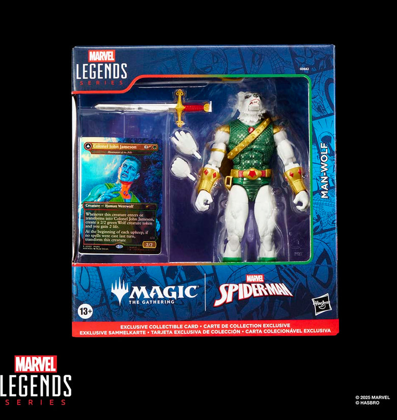 Marvel Legends Series Magic: The Gathering Man-Wolf G0642