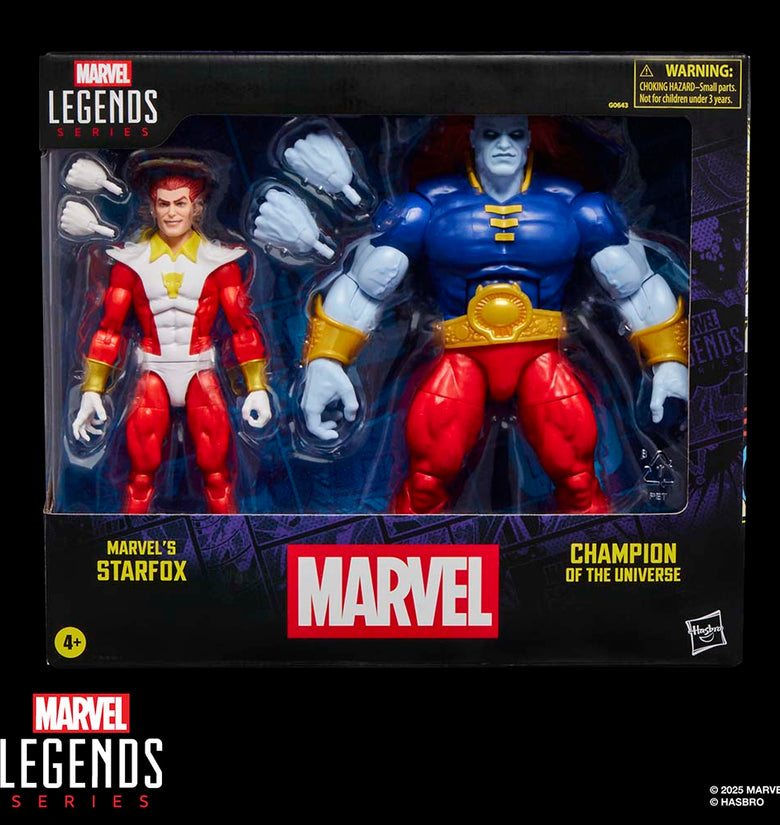 Marvel Legends Series Marvel’s Starfox & Champion of the Universe G0643