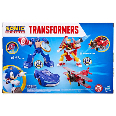 Transformers x Sonic the Hedgehog 5" Wingtail and Blue Booster G0713