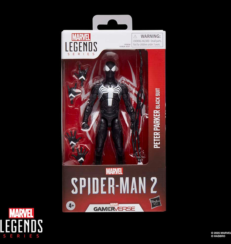 Marvel Legends Series Gamerverse Peter Parker Black Suit G0834