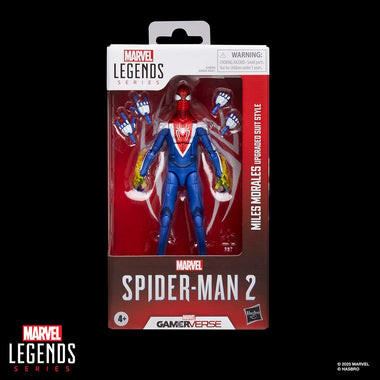 Marvel Legends Series Gamerverse Miles Morales Upgraded Suit Style G0835