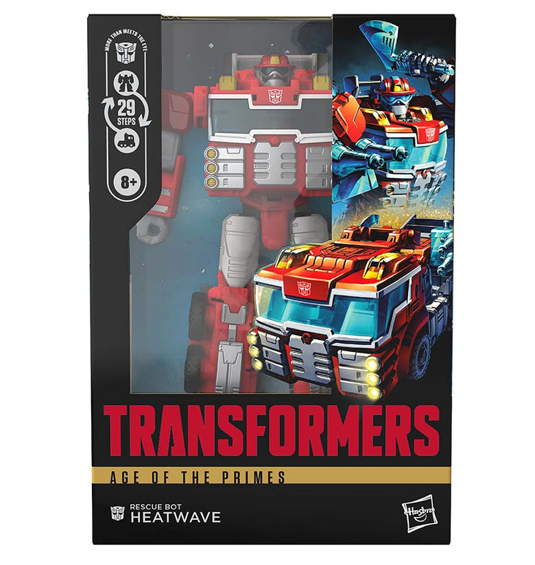 Transformers Age of the Primes Voyager Class Rescue Bot Heatwave G1018