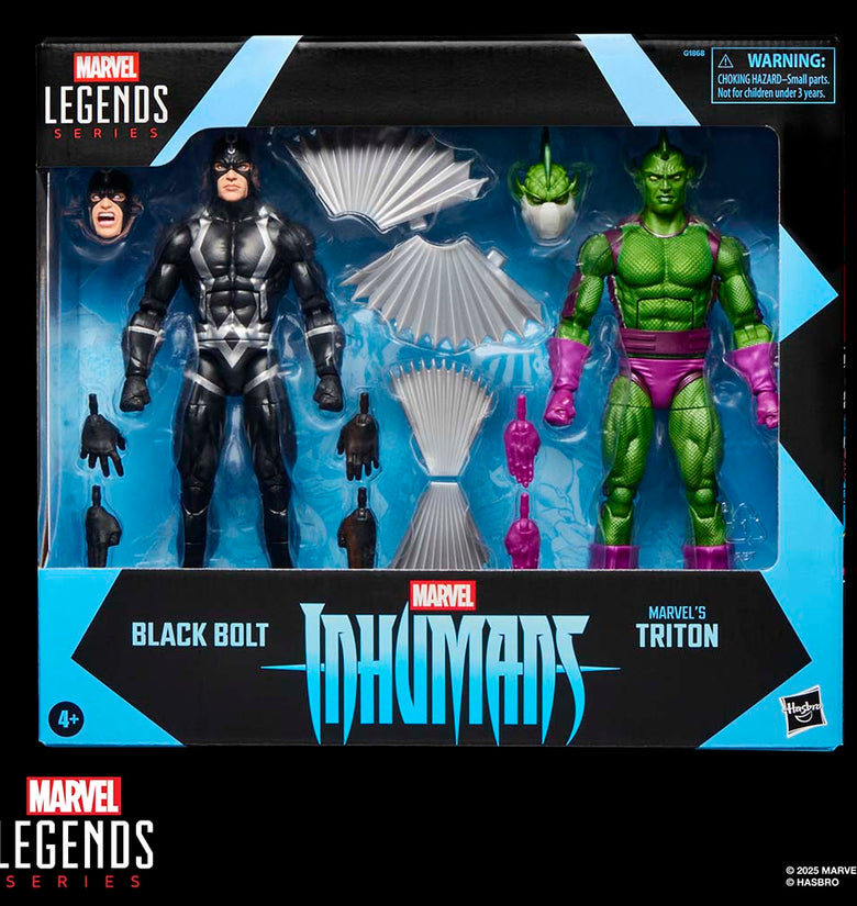 Marvel Legends Series Inhumans Black Bolt & Marvel’s Triton
