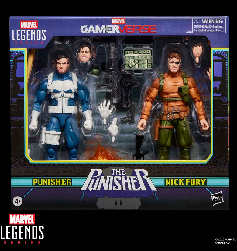 Marvel Legends Series Gamerverse Punisher and Nick Fury G1871