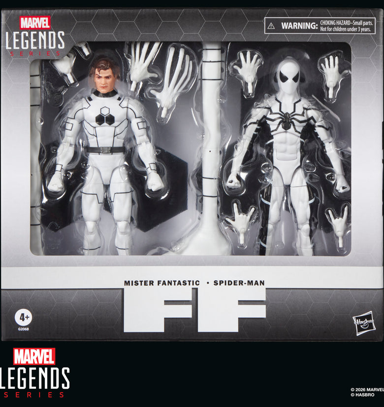 Marvel Legends Series, Future Foundation, Mister Fantastic y el Hombre Araña G2068