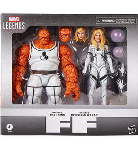 Marvel Legends Series Future Foundation Marvel's The Thing y Marvel's Invisible Woman G2069