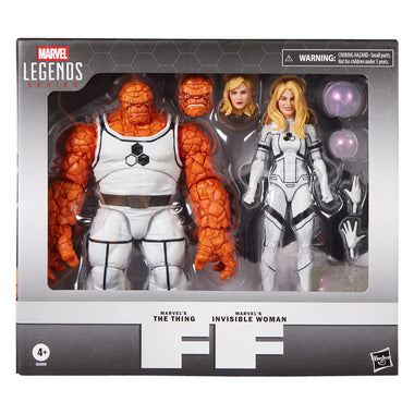 Marvel Legends Series Future Foundation Marvel's The Thing y Marvel's Invisible Woman G2069