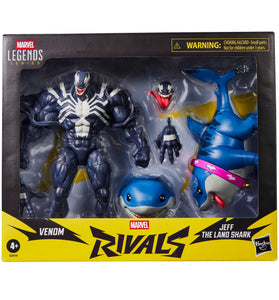 Marvel Legends Series Marvel Rivals Venom y Jeff the Land Shark G2074