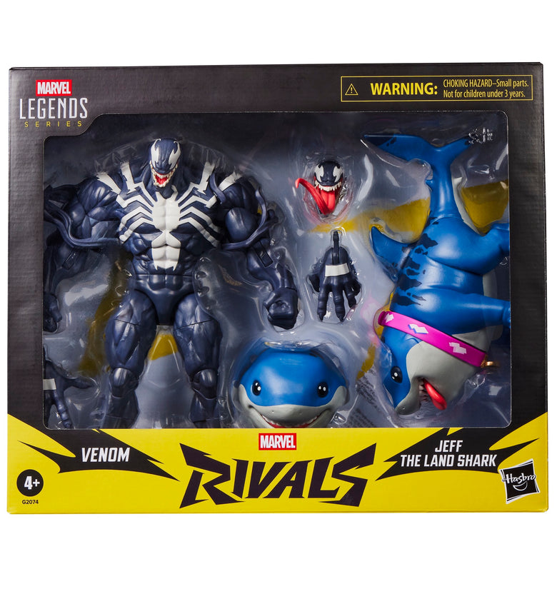 Marvel Legends Series Marvel Rivals Venom y Jeff the Land Shark G2074