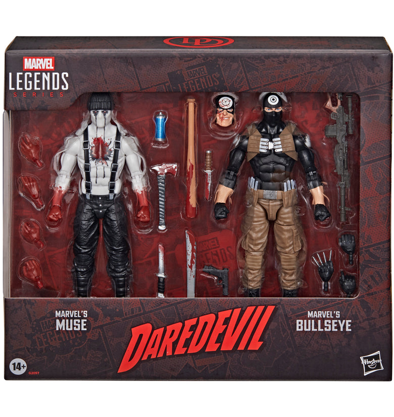Marvel Legends Series Daredevil: Marvel's Bullseye & Marvel's Muse G2097