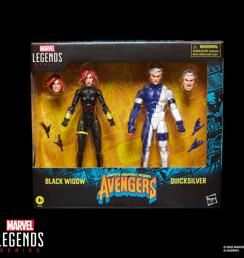 Marvel Legends Series Black Widow & Quicksilver G2122