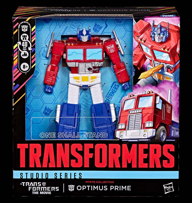 Transformers Studio Series MTMTE Collection The Transformers: The Movie Leader Class Optimus Prime