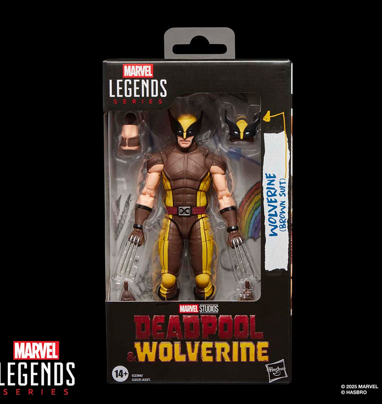 Marvel Legends Series Wolverine (Brown Suit) G2366