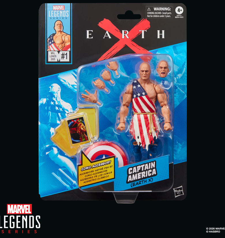 Marvel Legends Series - Capitán América (Earth X)