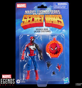 Marvel Legends Series Secret Wars Spider-Man (Alien Costume) G2419