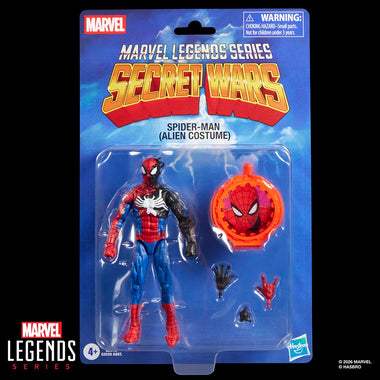 Marvel Legends Series Secret Wars Spider-Man (Alien Costume) G2419
