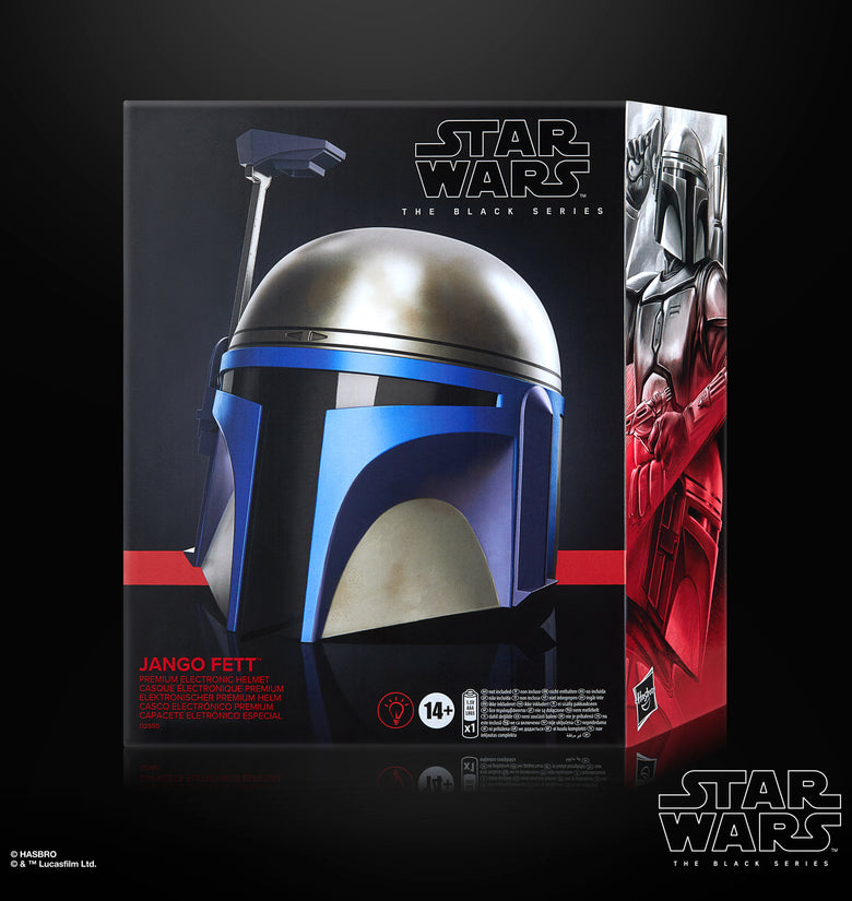 Star Wars The Black Series Jango Fett - Casco electrónico