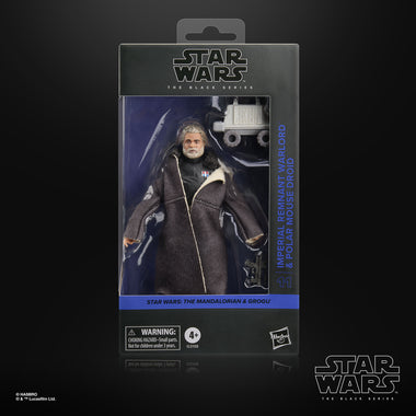 Star Wars The Black Series Imperial Remnant Warlord & Polar Mouse Droid G3198