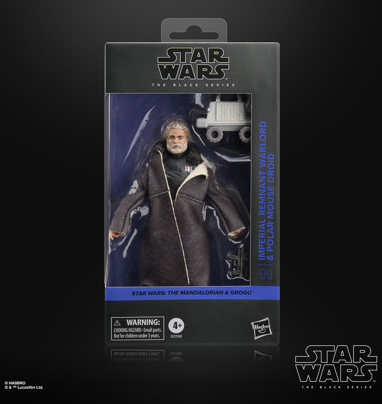 Star Wars The Black Series Imperial Remnant Warlord & Polar Mouse Droid G3198
