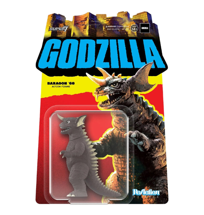 Super 7 TOHO ReAction GODZILLA: Baragon '68