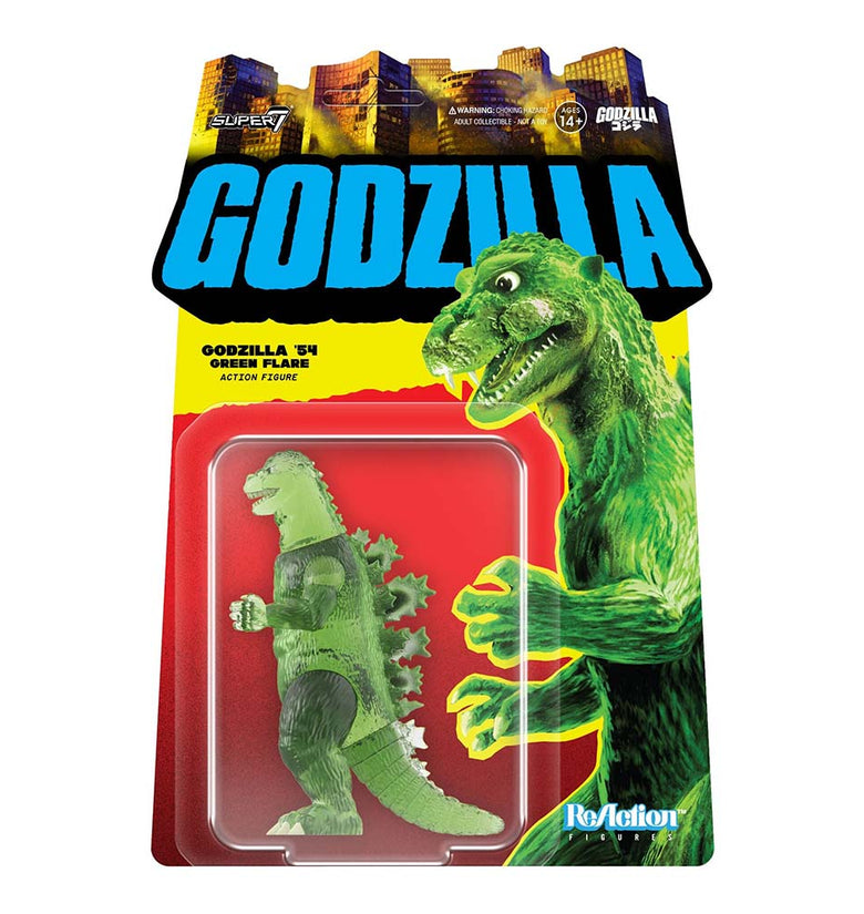 Toho ReAction Figures Wave 7 Godzilla (Semi-Clear Green)